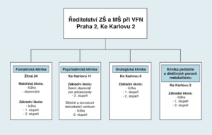 Struktura ZŠ a MŠ při VFN 2022